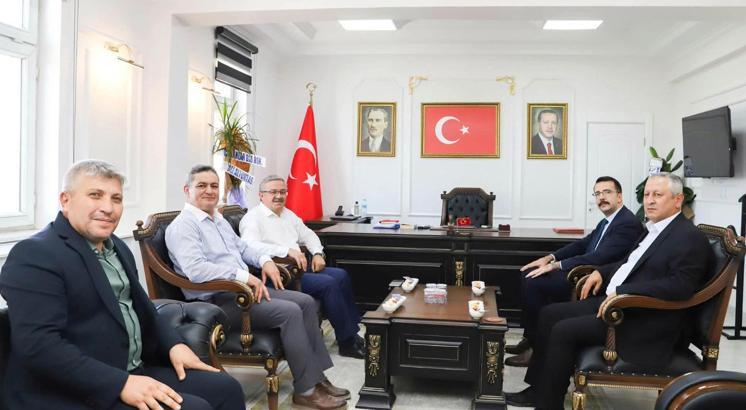 Kaymakam Nergiz'e hayırlı olsun ziyareti