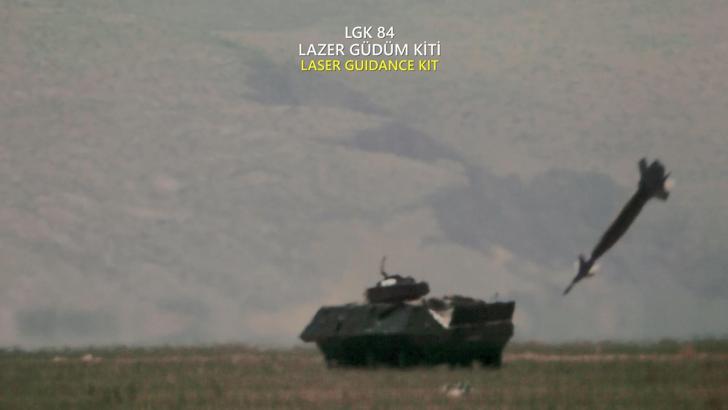 ASELSAN güdüm kitleri, hedefleri başarıyla vurdu