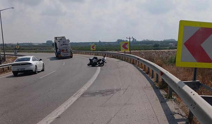Tarsus’ta motosiklet kazasında 26 yaşındaki genç hayatını kaybetti