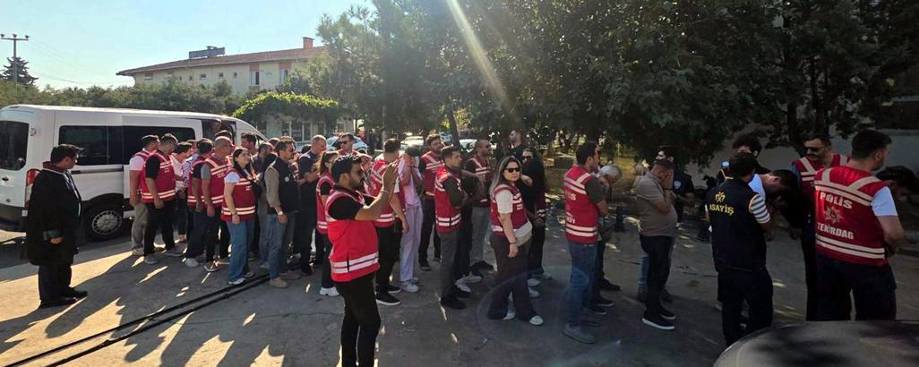 Tekirdağ Şarköy merkezli dolandırıcılık operasyonunda 20 tutuklama