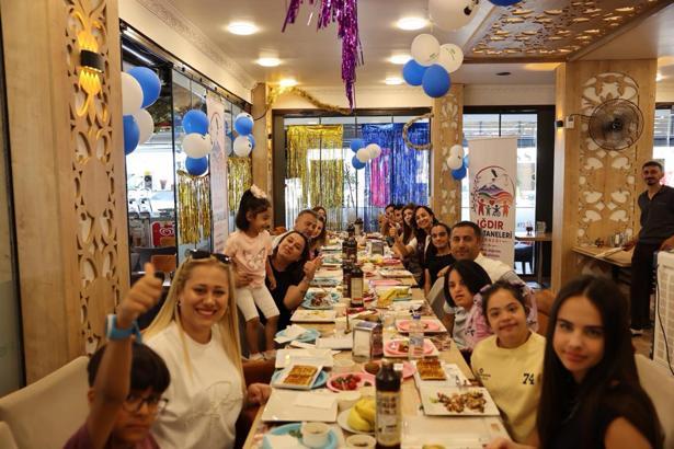 Özel gereksinimli çocuklar waffle etkinliğinde buluştu