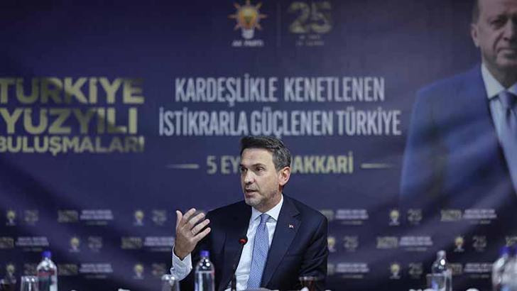 Enerji ve Tabii Kaynaklar Bakanı Bayraktar: Terörsüz Türkiye, Bölgedeki Bütün İllerimizi Adeta Yıldız Gibi Parlatacak