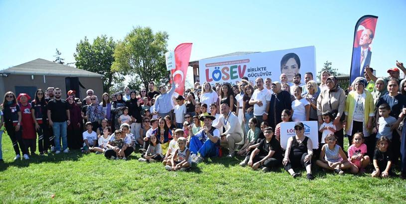 Büyükşehir ve LÖSEV'den Tekirdağ'da aile pikniği