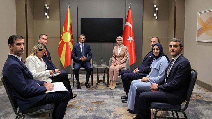 Bakan Göktaş, Kuzey Makedonya'da ikili görüşmeler gerçekleştirdi