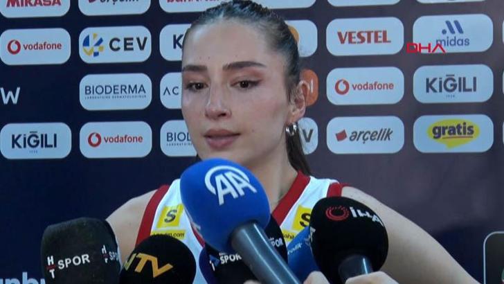 Saliha Şahin: Yazı iki kupayla kapattığımız için çok mutluyuz