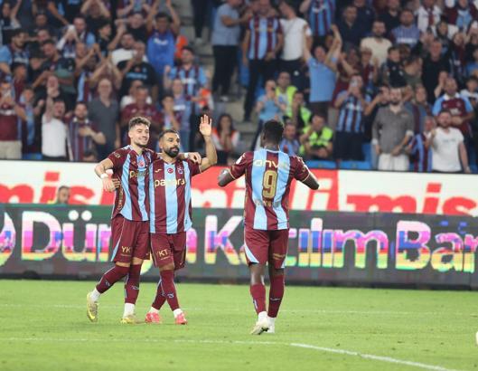 Trabzonspor’un 5 gollü reaksiyonu istatistiklere yansıdı