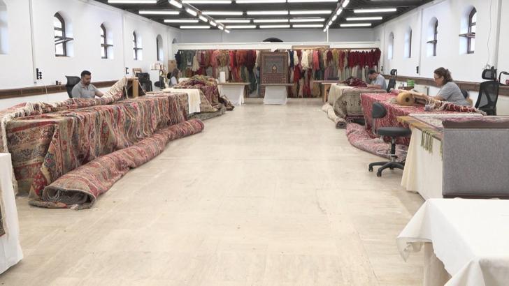 500 yıllık saray seccadeleri sergilenmeye hazırlanıyor