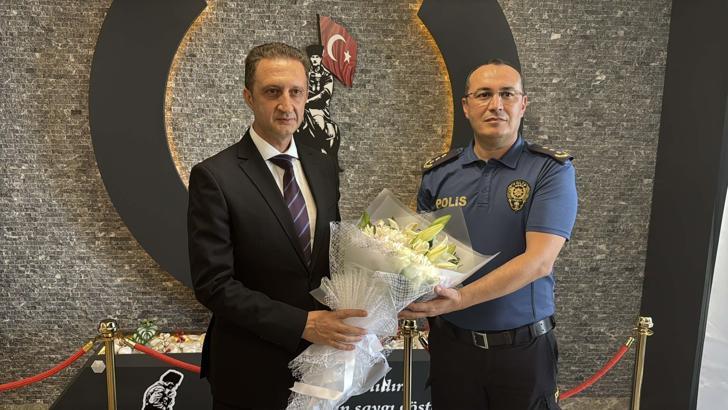 Bodrum İlçe Emniyet Müdürlüğü'nde devir teslim töreni