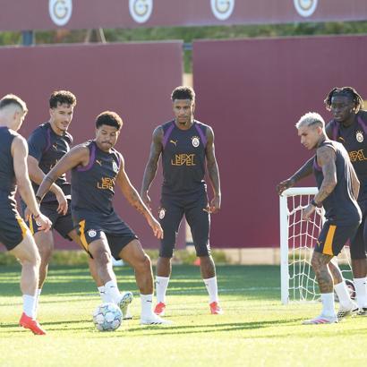 Galatasaray, Sporting maçının hazırlıklarına devam etti