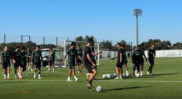 Sporting, Galatasaray maçı hazırlıklarını tamamladı