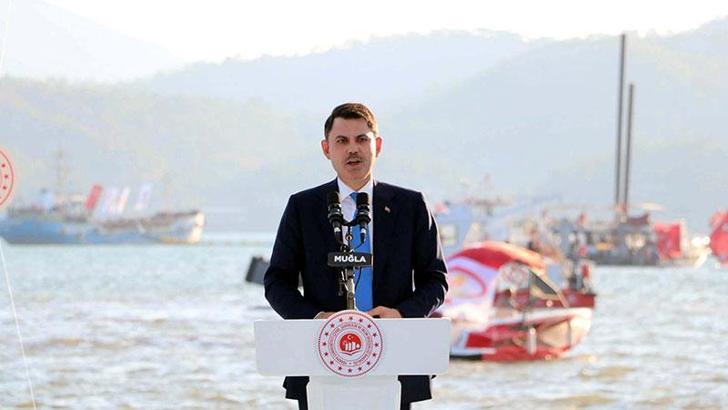 Bakan Kurum: Denizlerimizin, kirletilmesine tahammülümüz yoktur