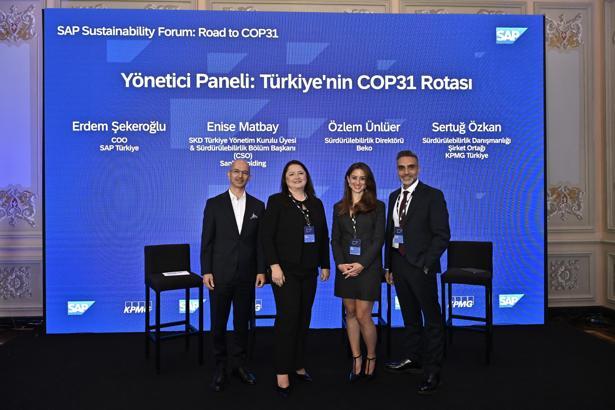 COP31 öncesi şirketlerin sürdürülebilirlik yol haritası SAP Forumu’nda ele alındı