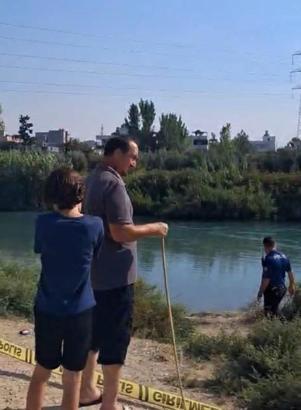 Serinlemek için girdiği ırmakta kayboldu
