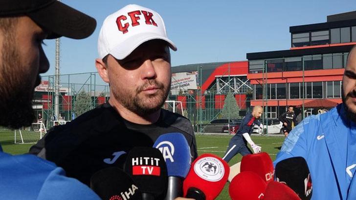 Arca Çorum FK Teknik Direktörü Uğur Uçar: Samsunspor karşısına üç puan almak için çıkacağız