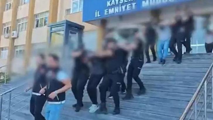 Kayseri’de uyuşturucu operasyonu: 7 tutuklama