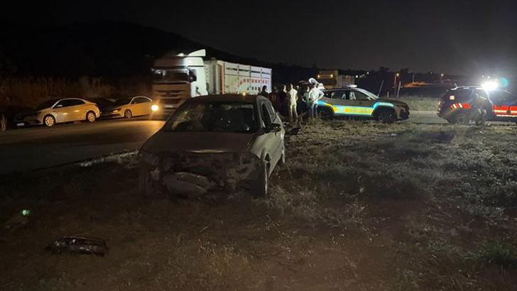 Kilis'te otomobil ile motosiklet çarpıştı: 2 yaralı