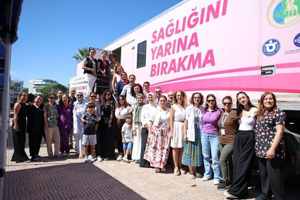 Pembe TIR, Aliağa'da ücretsiz kanser taraması yapacak