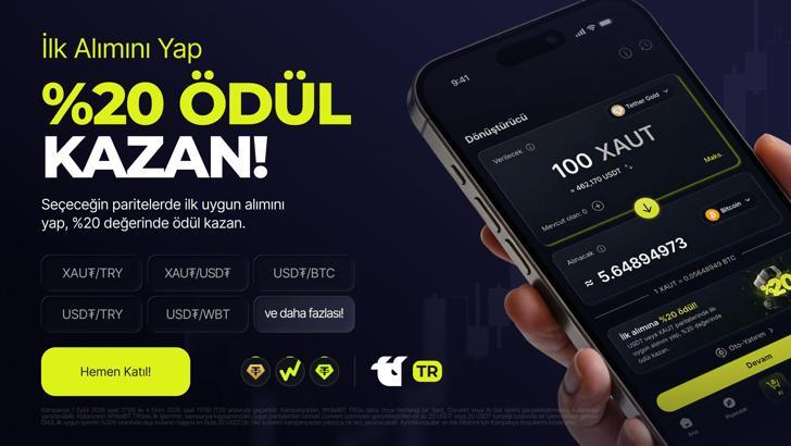 WhiteBIT TR’de kripto işleminin yüzde 20’si hediye