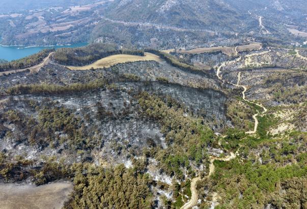 Kozan’da başlayıp, 2 ilçeye daha sıçrayan orman yangını 3’üncü gününde (2)