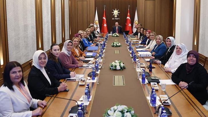 Cumhurbaşkanı Erdoğan, kadın belediye başkanlarını kabul etti