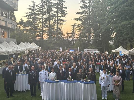 Bakan Güler, Japonya Öz Savunma Kuvvetlerinin kuruluşunun 72’nci yıl dönümü resepsiyonuna katıldı