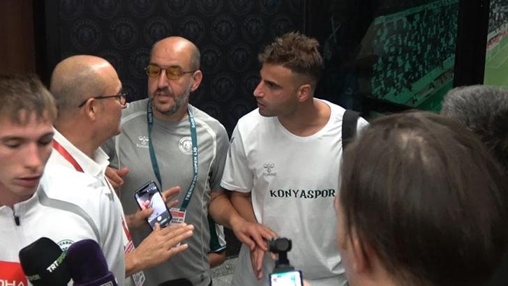 Deniz Türüç, TFF Temsilcisiyle tartıştı