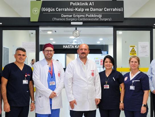 Bursa Şehir Hastanesi’nde Damar Erişimi Polikliniği hizmete açıldı