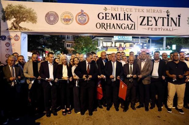 Uluslararası Gemlik Zeytini Festivali 33’üncü kez kapılarını açtı
