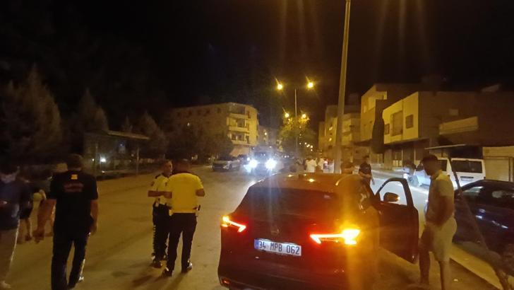 Kontrolden çıkan cip refüje çıktı: 1 yaralı