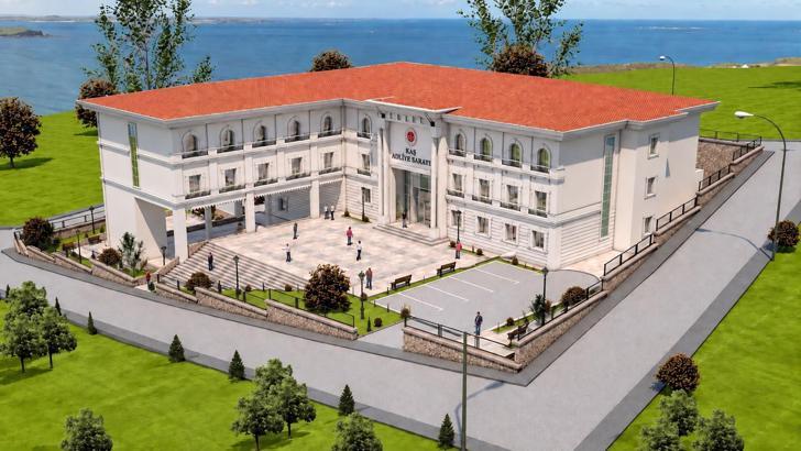 Kaş’a yeni adliye binası inşaatı başladı