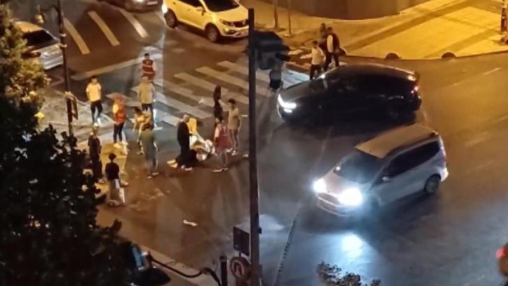Esenyurt'ta otomobil ile motosiklet çarpıştı: 2 yaralı