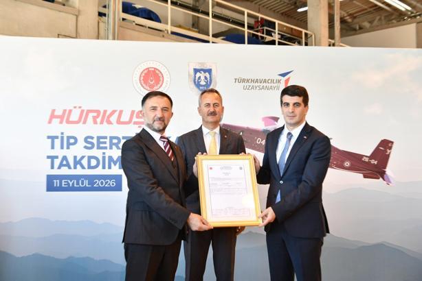 HÜRKUŞ-2'ye Askeri Tip Sertifikası verildi
