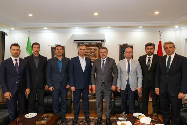 Başkan Genç'ten İran ve Rusya başkonsoloslarına ziyaret