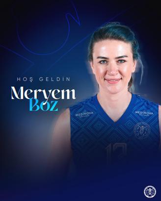 Aydın voleybolda Meryem Boz'la anlaştı