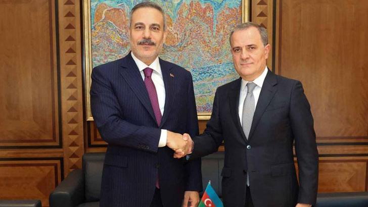 Bakan Fidan, Azerbaycan Dışişleri Bakanı Bayramov ile görüştü