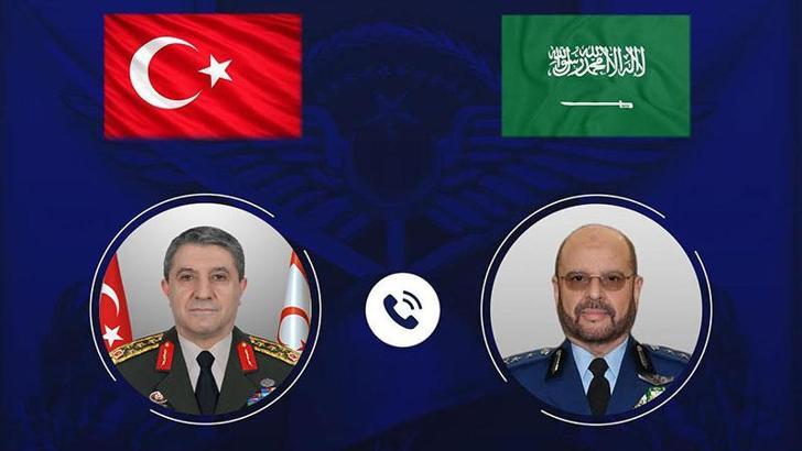 Genelkurmay Başkanı Orgeneral Bayraktaroğlu, Suudi mevkidaşı Al-Ruwaili ile görüştü
