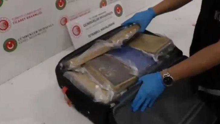 İstanbul Havalimanı'nda 51 kilo 500 gram kokain ele geçirildi