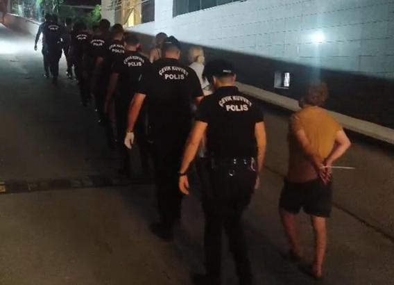 Mersin’de ‘Ailem Güvende’ operasyonunda 28 şüpheli tutuklandı