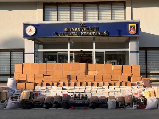 Batman’da kaçakçılık operasyonunda 2 gözaltı