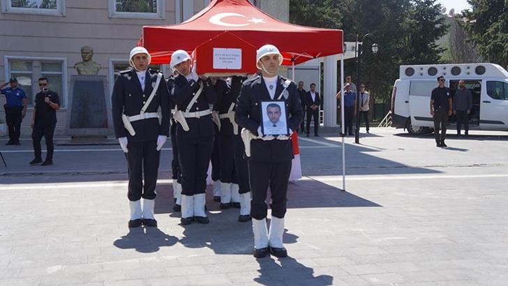 Şanlıurfa’da hayatını kaybeden başkomiser için tören düzenlendi
