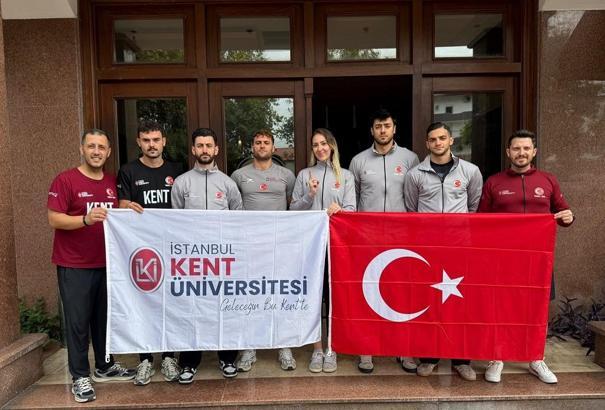 İstanbul Kent Üniversitesi'ne Avrupa Şampiyonası’nda 12 madalya