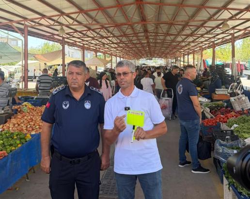 Pazar esnafına fiyat etiketi