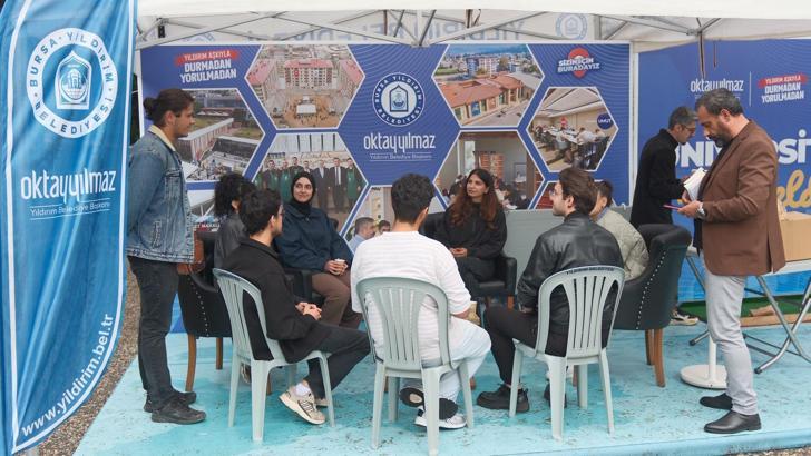 Üniversite öğrencilerine Yıldırım’da ‘hoş geldin’ karşılaması