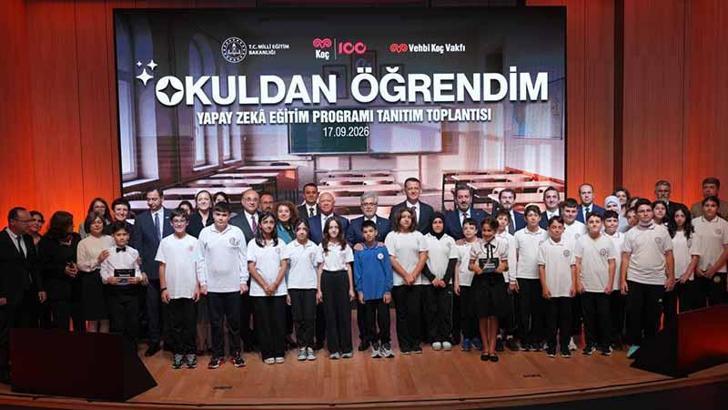 Ortaokul öğrencileri için 'Yapay Zeka Eğitim Programı' hayata geçirildi