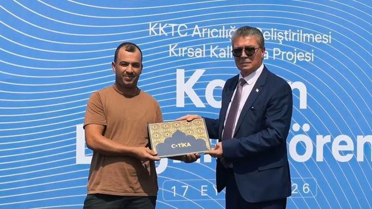 KKTC’de 170 arıcıya bin modern arı kovanı dağıtıldı