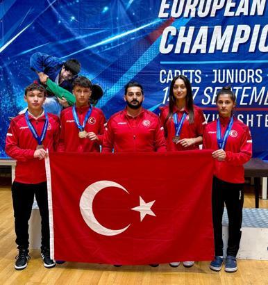 Burdurlu sporculardan Avrupa Şampiyonası'nda 4 madalya
