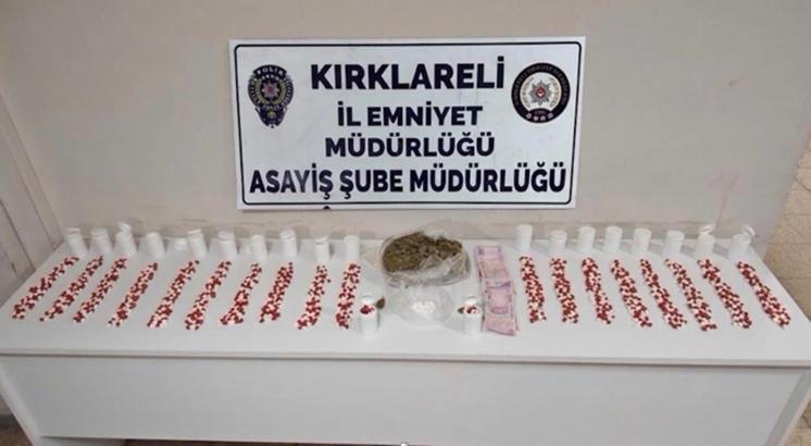 Sırt çantasında uyuşturucuyla yakalanan şüpheli tutuklandı