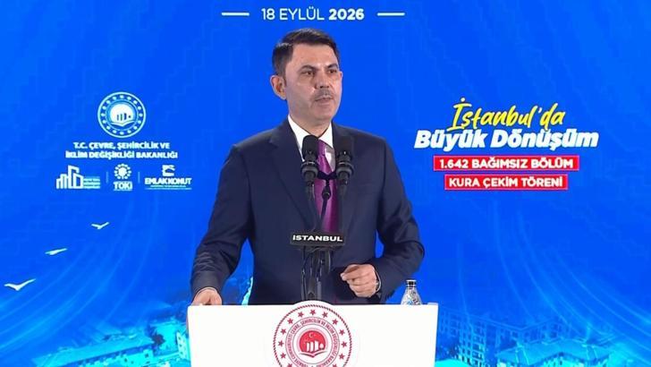Bakan Kurum: Borcunun tamamını peşin kapatan vatandaşımıza yüzde 25 indirim yapacağız