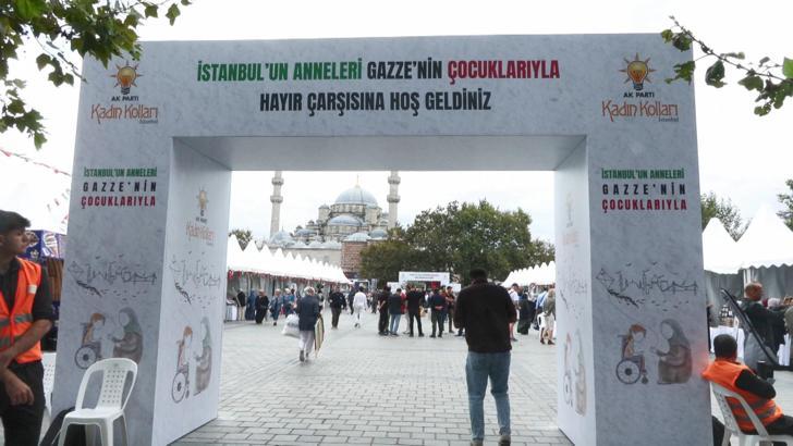 'İstanbul’un Anneleri', Gazze’deki çocuklar için kermeste buluştu