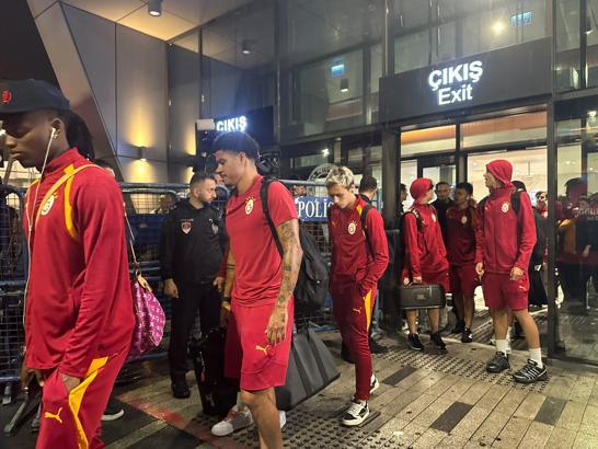 Galatasaray kafilesi Trabzon’da